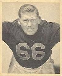 Clyde "Bulldog" Turner 1948 Bowman #36 Sports Card