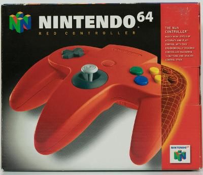 Nintendo 64 Controller [Red] Video Game