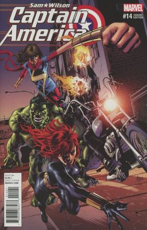 Captain America: Sam Wilson #14 (Deodato Champions Variant)