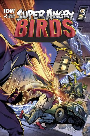 Angry Birds Super Angry Birds #3 (Subscription Variant)