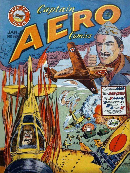 Captain Aero Comics #10 Comic