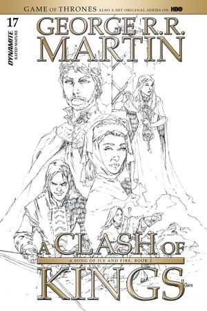 Game Of Thrones Clash Of Kings #17 (20 Copy Rubi B&w Cover)