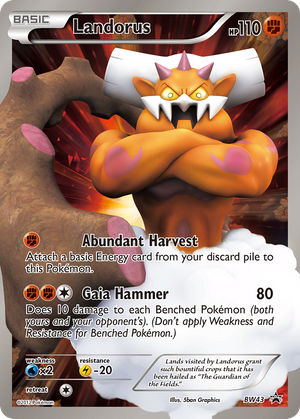 Landorus (BW43) - BW Black Star Promos