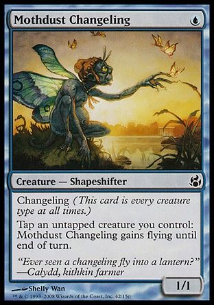 Mothdust Changeling (Morningtide) Trading Card