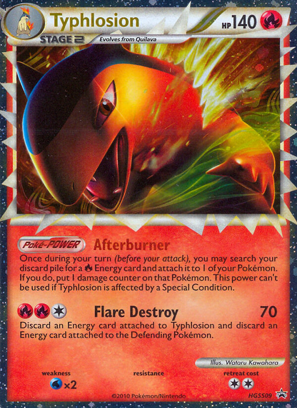 Typhlosion Prime (HGSS09) - HGSS Black Star Promos Pokémon Card