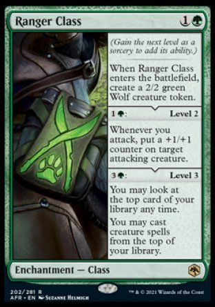 Ranger Class (Dungeons & Dragons: Adventures in the Forgotten Realms) Trading Card