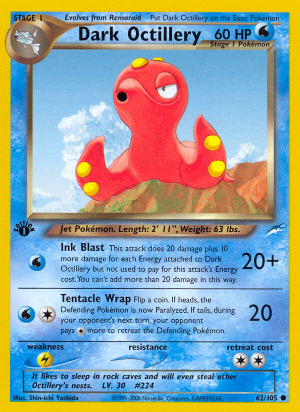 Octillery Pokémon Card