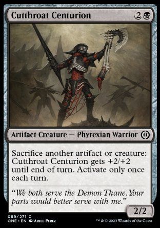 Cutthroat Centurion (Phyrexia: All Will Be One) Trading Card