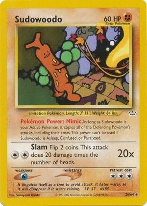 Sudowoodo (26/64) - Neo Revelation (Unlimited)