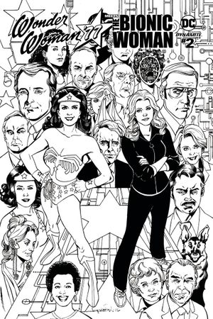 Wonder Woman '77 Meets the Bionic Woman #2 (Cover D 25 Copy Cover)