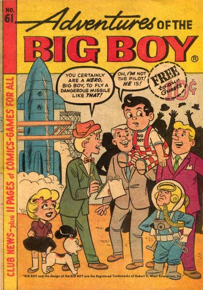 Adventures of Big Boy #61 [West] Comic