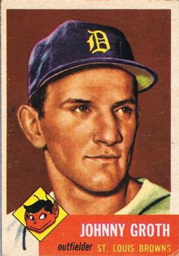 Johnny Groth 1953 Topps #36