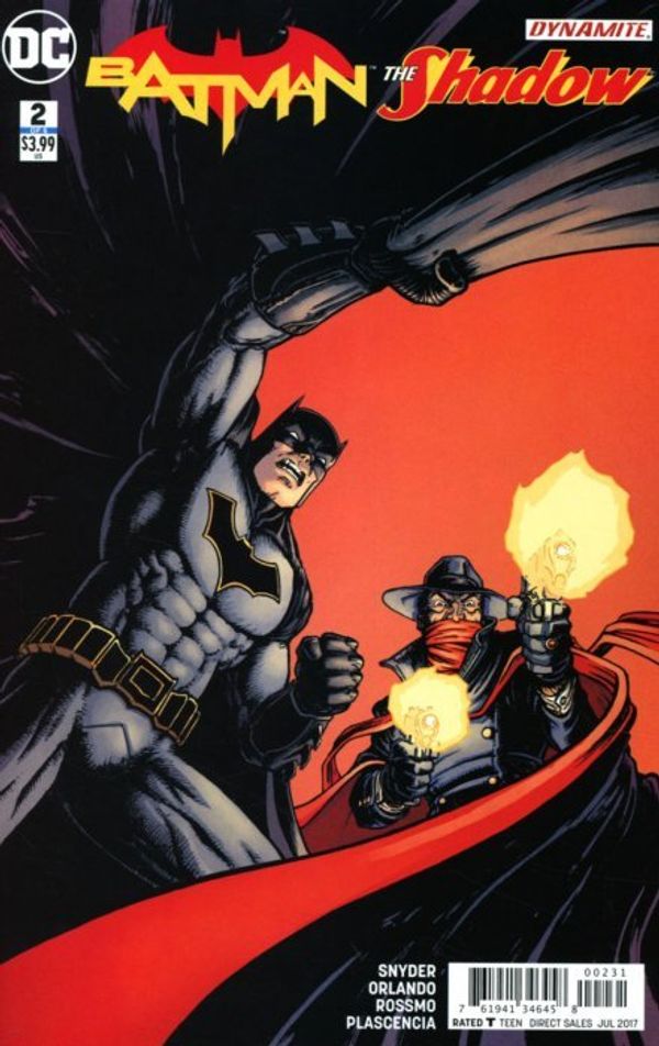 Batman/Shadow #2 (Burnham Variant Cover)