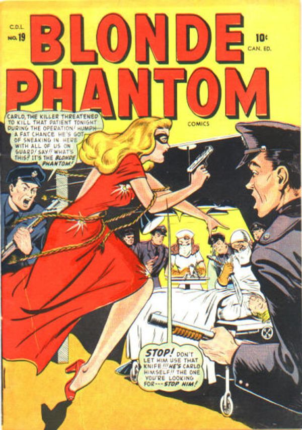Blonde Phantom Comics #19