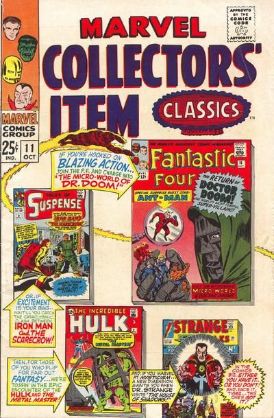 Marvel Collectors' Item Classics #11 Comic