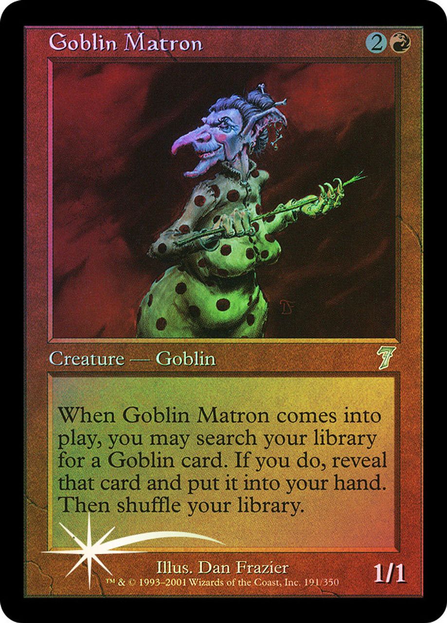 Goblin Matron (7th Edition - Foil) Trading Card