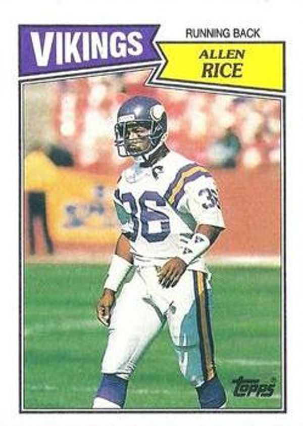 Allen Rice 1987 Topps #201