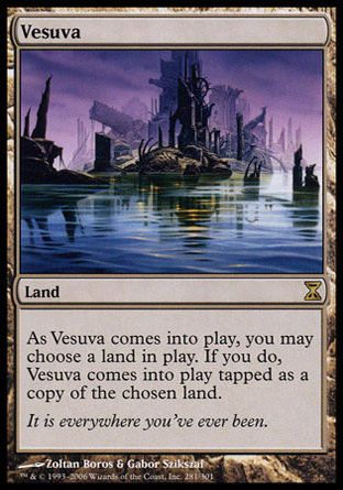 Vesuva (Time Spiral) Trading Card