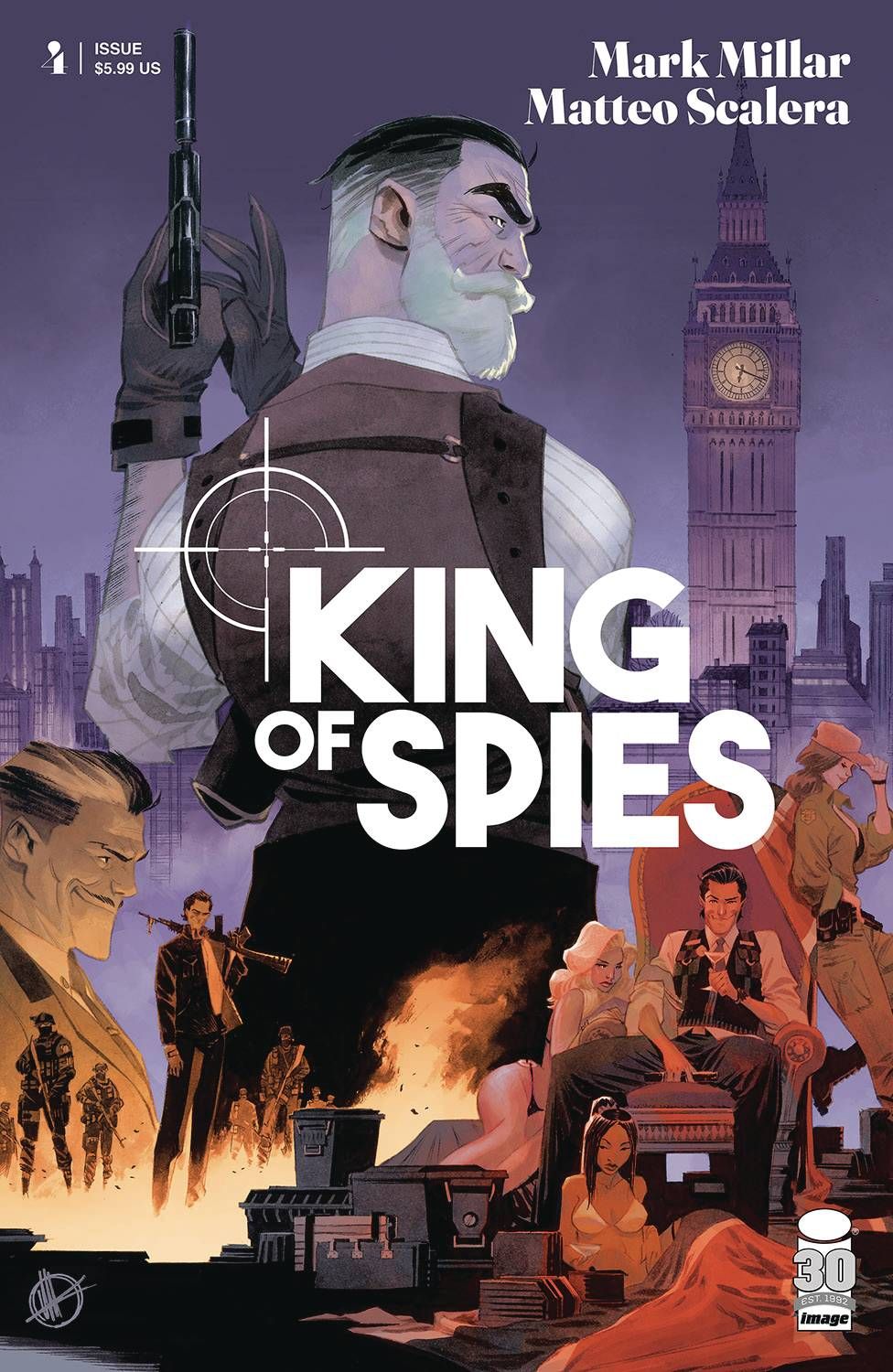 King Of Spies #4 Comic