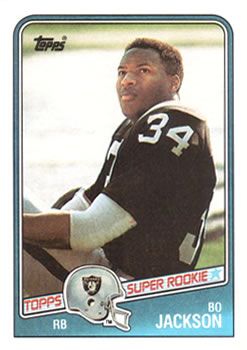 Bo Jackson 1988 Topps #327 Sports Card