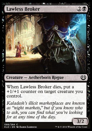 Lawless Broker (Kaladesh) Trading Card