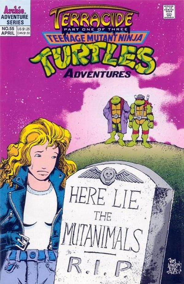 Teenage Mutant Ninja Turtles Adventures #55