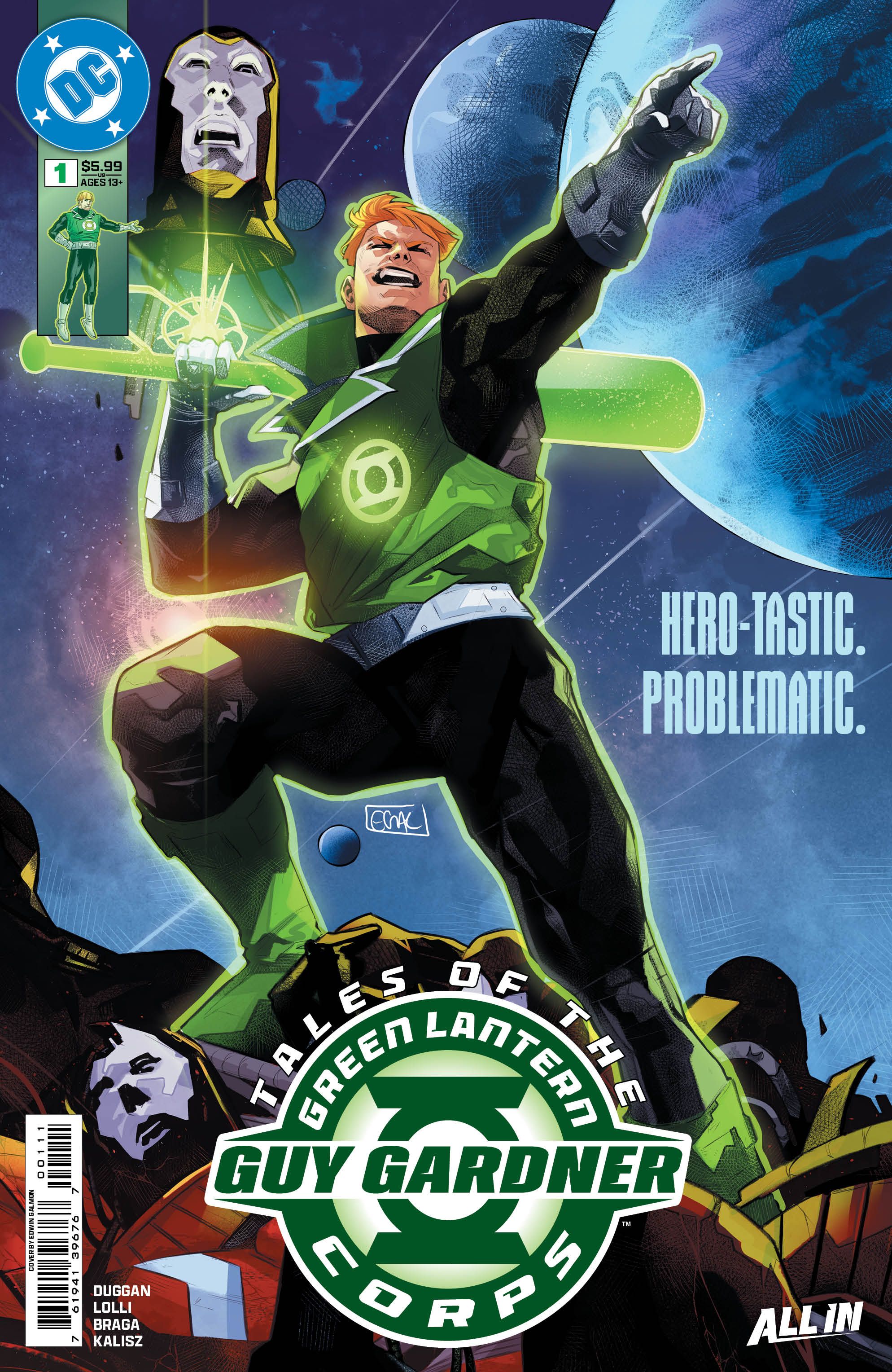 Tales Of The Green Lantern Corps Guy Gardner #1 Comic