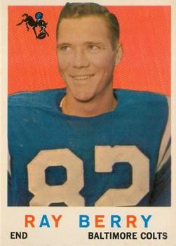 Ray Berry 1959 Topps #55 Sports Card