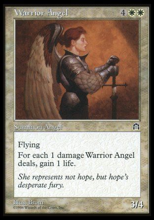 Warrior Angel (Stronghold) Trading Card