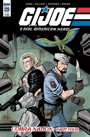 G.I. Joe: A Real American Hero #229 (Subscription Variant)