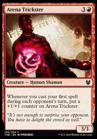 Arena Trickster (Theros Beyond Death) Trading Card