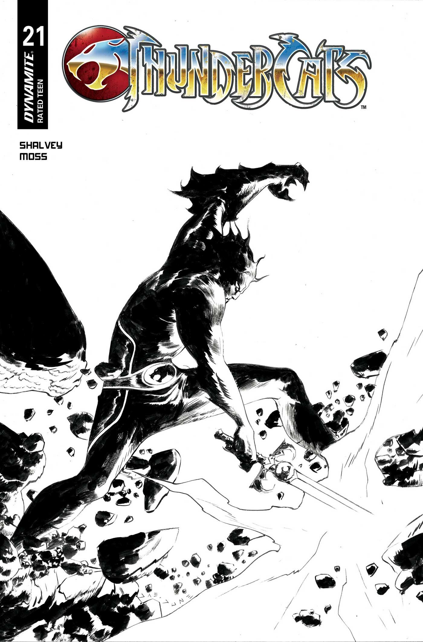 Thundercats #21 (Cvr M Jae Lee Line Art Foc Bonus Variant) Comic
