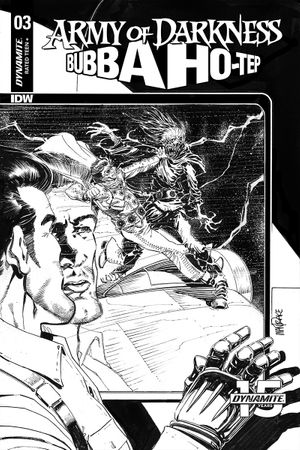 Army Of Darkness Bubba Hotep #3 (30 Copy Mandrake B&w Cover)