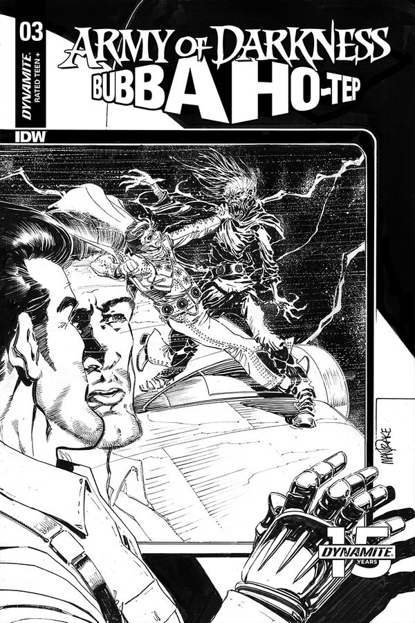 Army Of Darkness Bubba Hotep #3 (30 Copy Mandrake B&w Cover)
