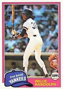  1982 Topps # 550 All-Star Bucky Dent New York Yankees
