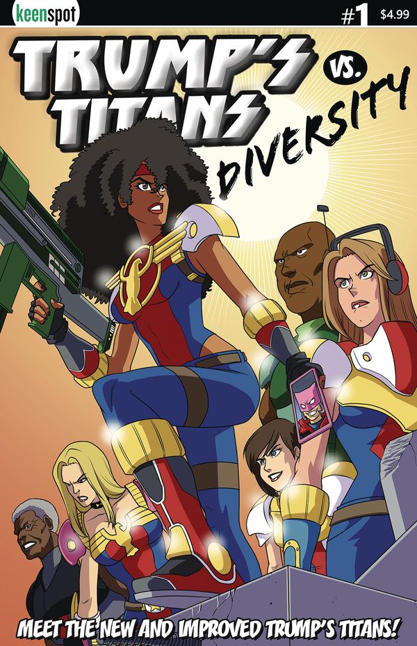 Trumps Titans Vs Diversity #1 (New Team Cover)