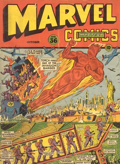 Marvel Mystery Comics #36 Comic