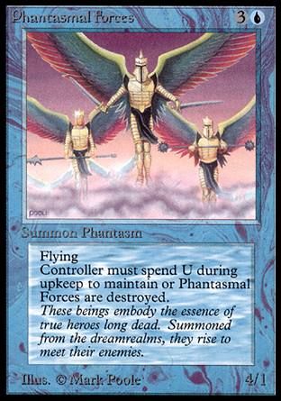 Phantasmal Forces (Alpha) Trading Card
