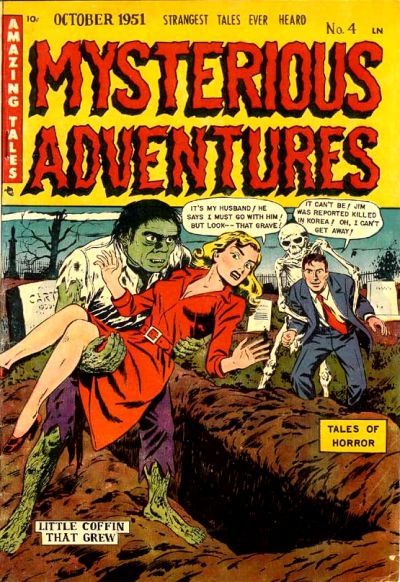 Mysterious Adventures #4 Comic