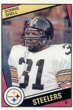 Donnie Shell 1984 Topps #170 Sports Card