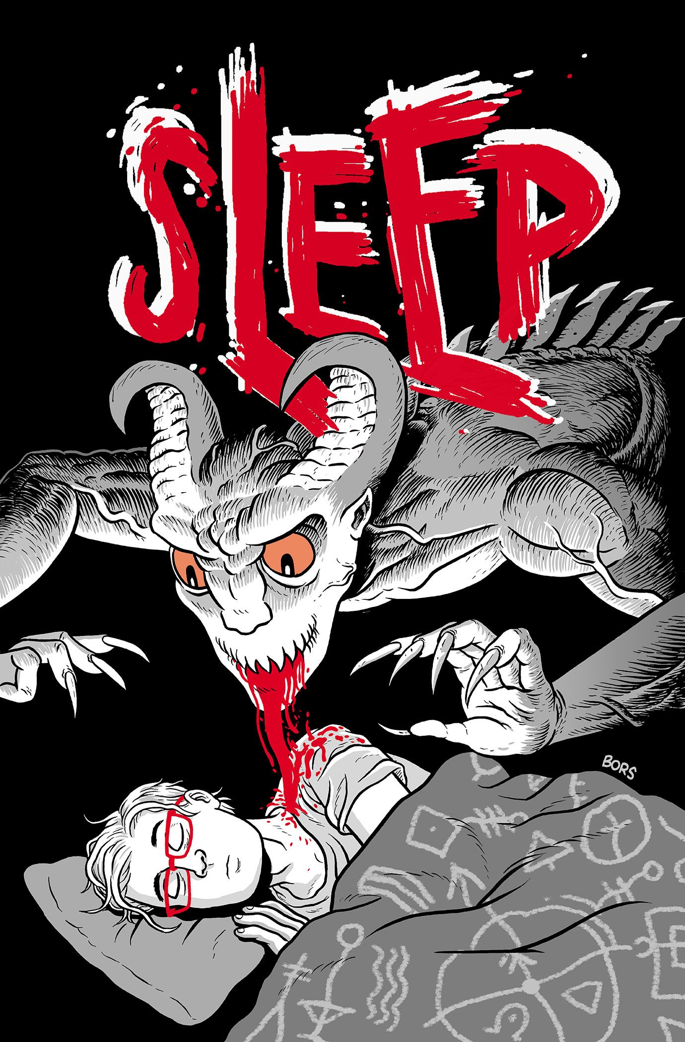 Sleep #6 (Cvr B Matt Bors Variant) Comic