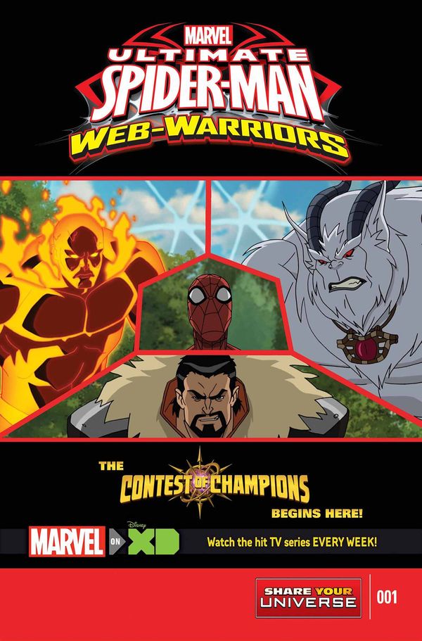 Marvel Universe Ult Spider-man Contest Champions #1