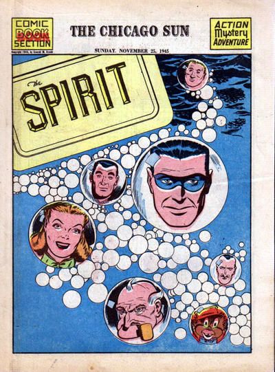 Spirit Section #11/25/1945 Comic