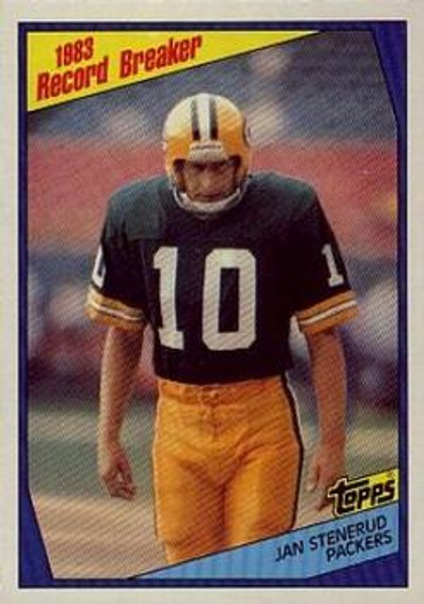 Jan Stenerud 1984 Topps #6