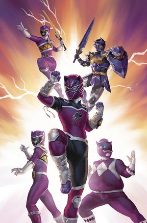 Mighty Morphin Power Rangers #35 (25 Copy Lithen Cover Sg)