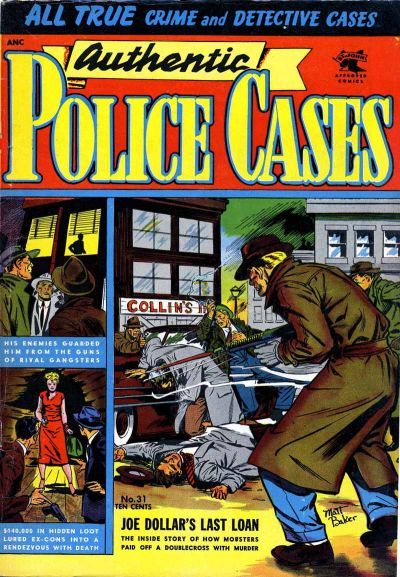 Authentic Police Cases #31 Comic