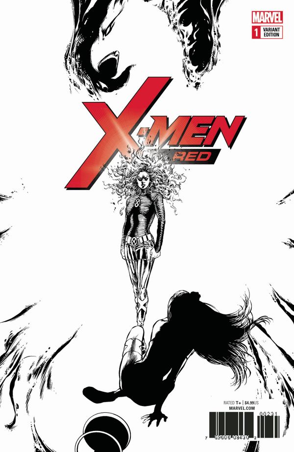 X-Men: Red #1 (Jimenez B&w Remastered Variant L)