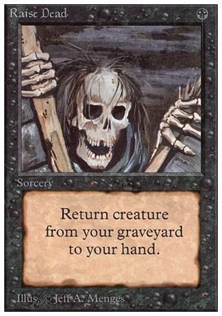 Raise Dead (Unlimited) Trading Card