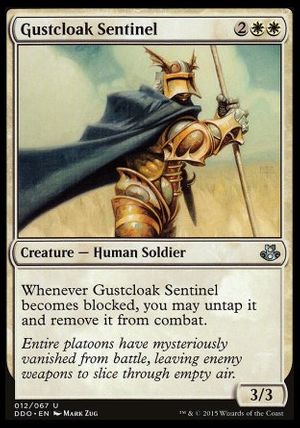 Gustcloak Sentinel (Elspeth vs. Kiora)