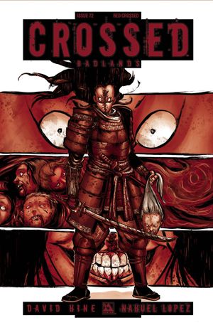 Crossed Badlands #72 (Red Crossed Order Cover Cover)